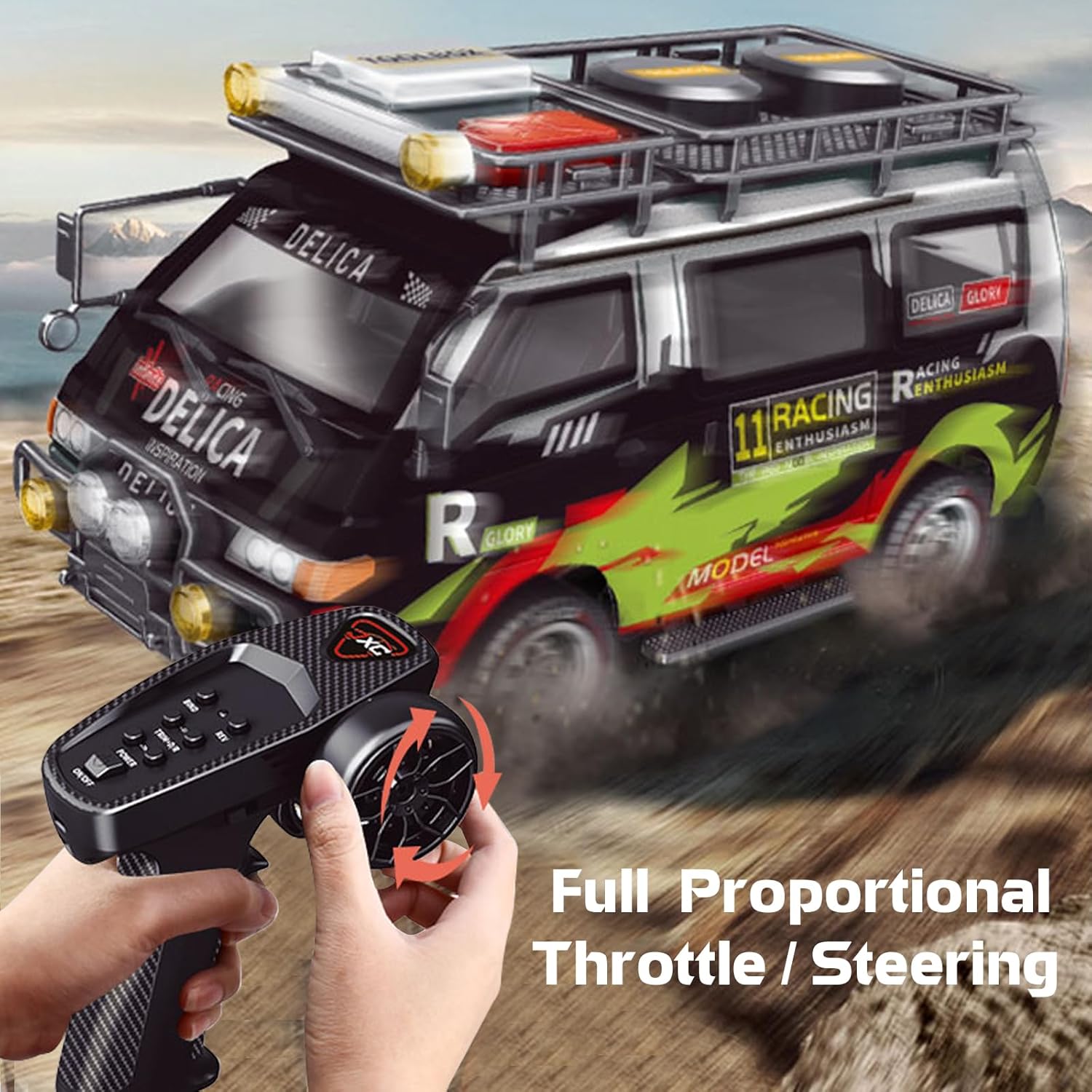 1/24 scale Delica remote control car - SGY39