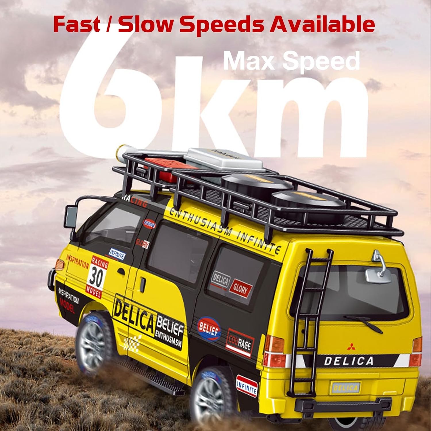 1/24 scale Mitsubishi Delica remote control car - SGY39