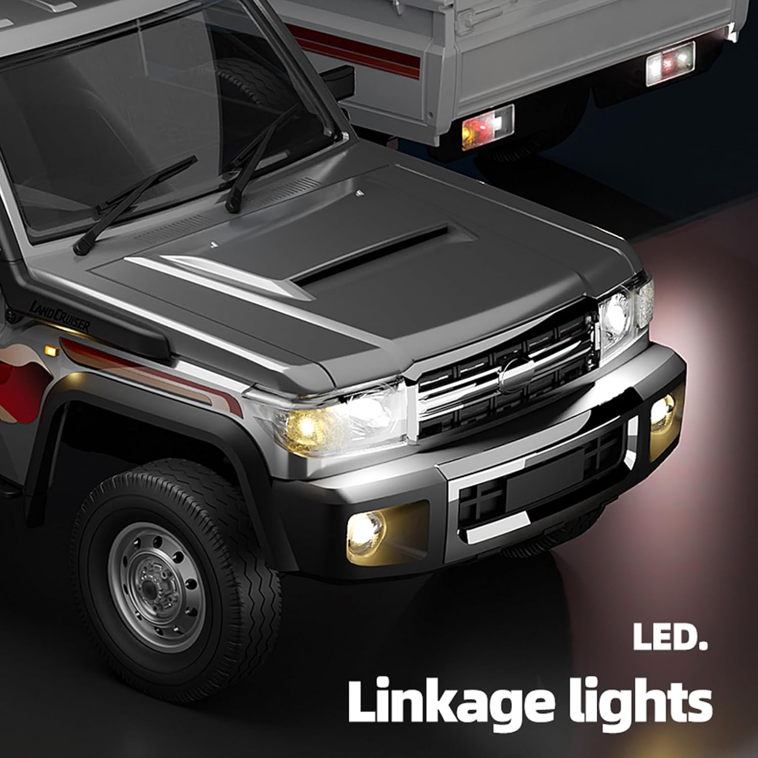 1:14 All-Terrain LC79 Remote Control Crawl Off-Road Pickup Truck - SGY44