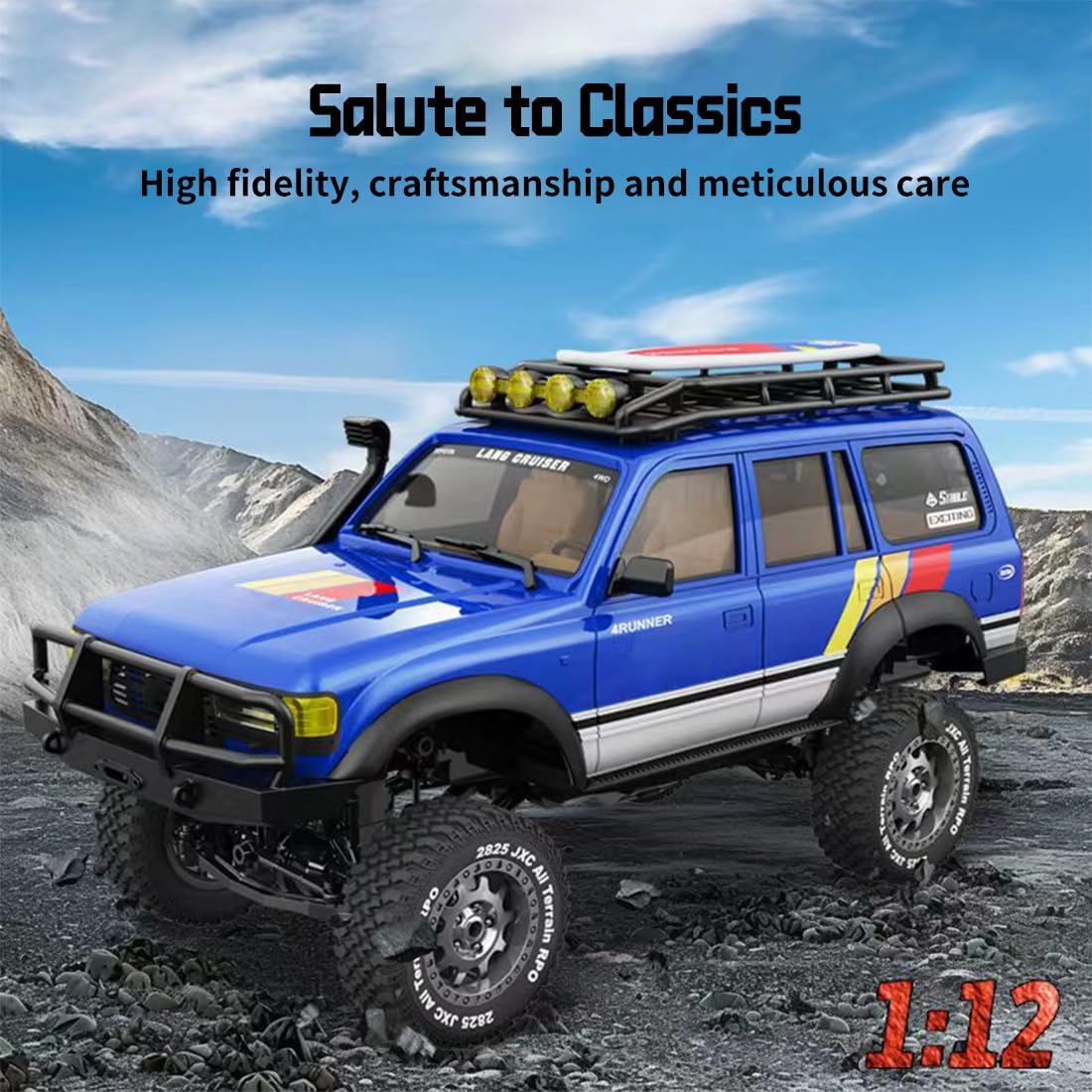 1/12 scale Toyota LC80 remote control crawler - SGY29