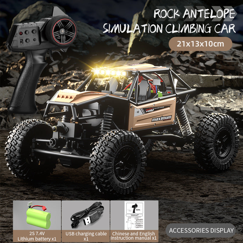 1/18 4WD Tubular Frame Remote Control 370 Motor Crawler - JJY12