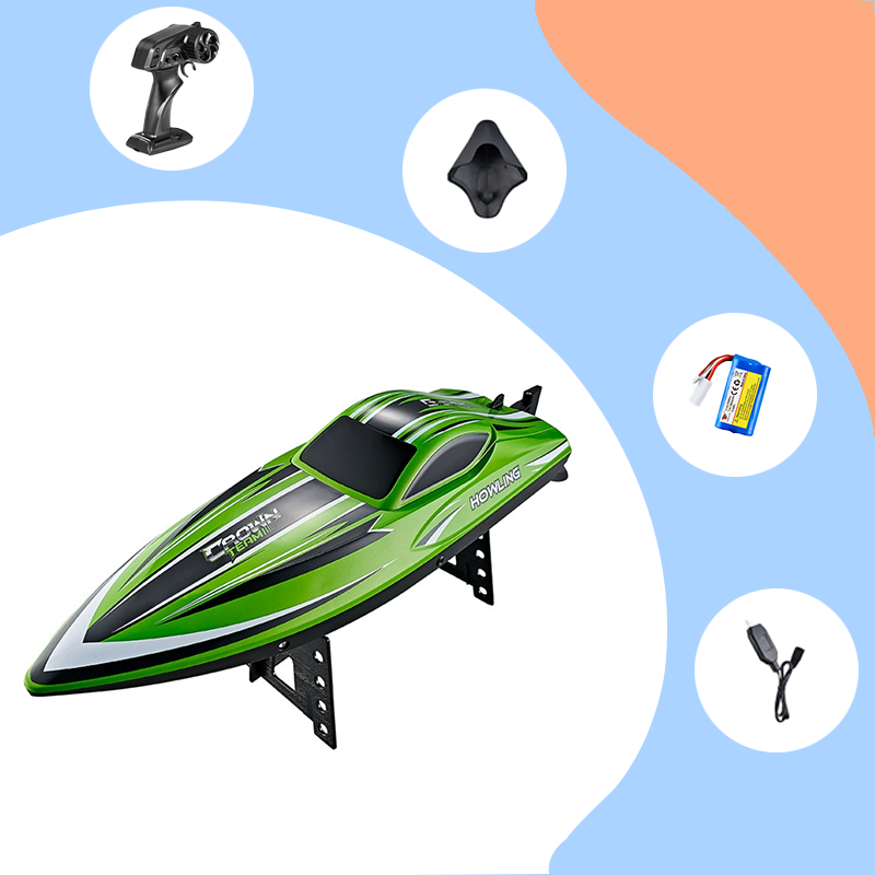 16-inch large brushless remote-controlled boat, 55 km/h