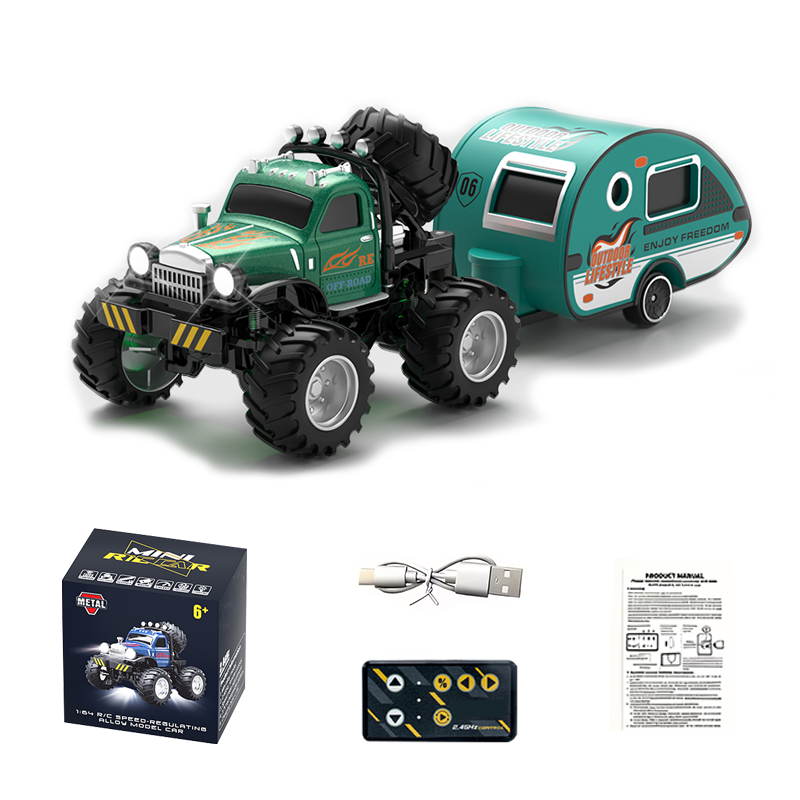 New 1:64 Alloy Remote Control Mini Car - JJY39