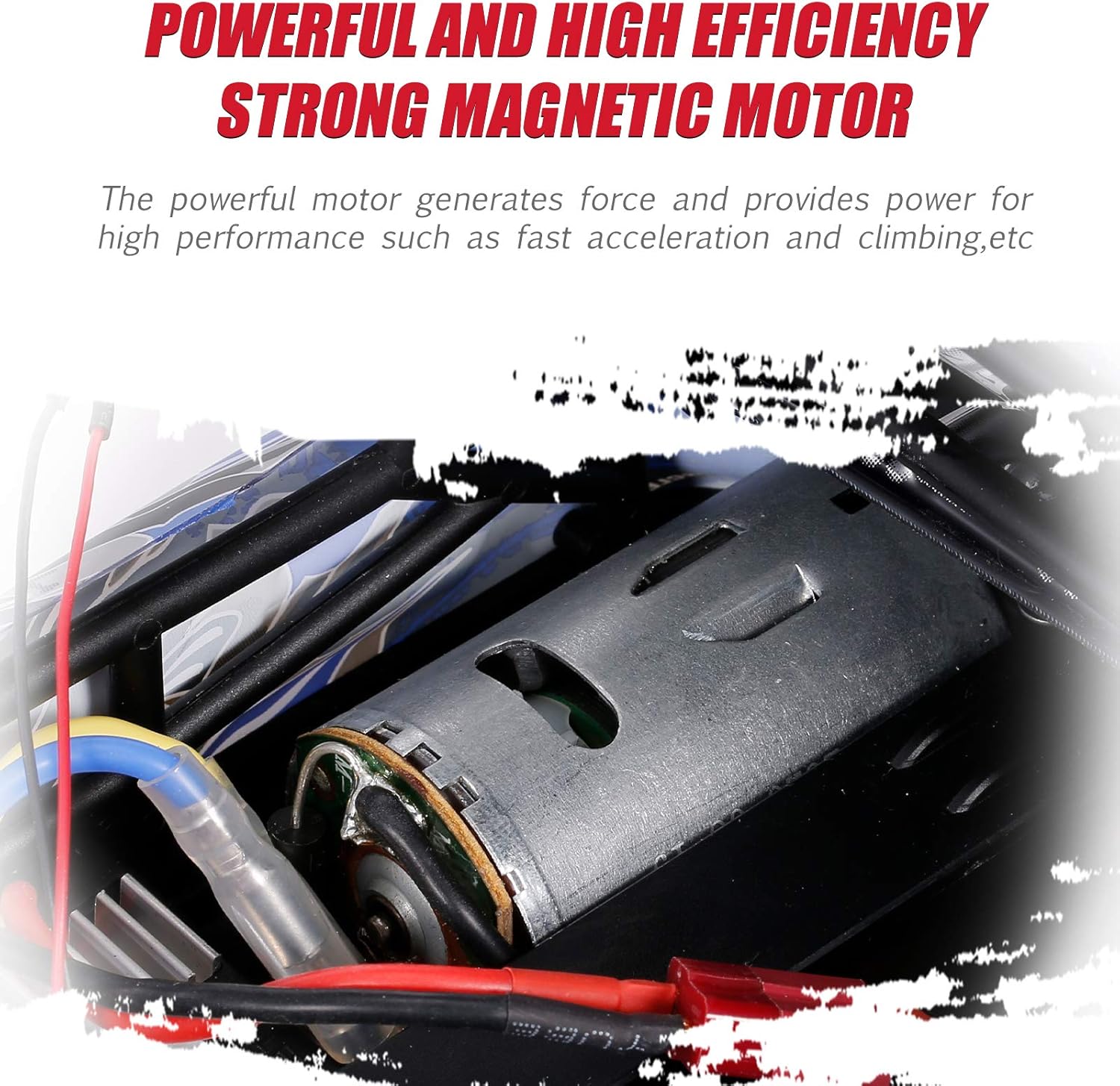 1/12 scale 2.4GHz four-wheel drive high-speed race car, 60 km/h - WLY11