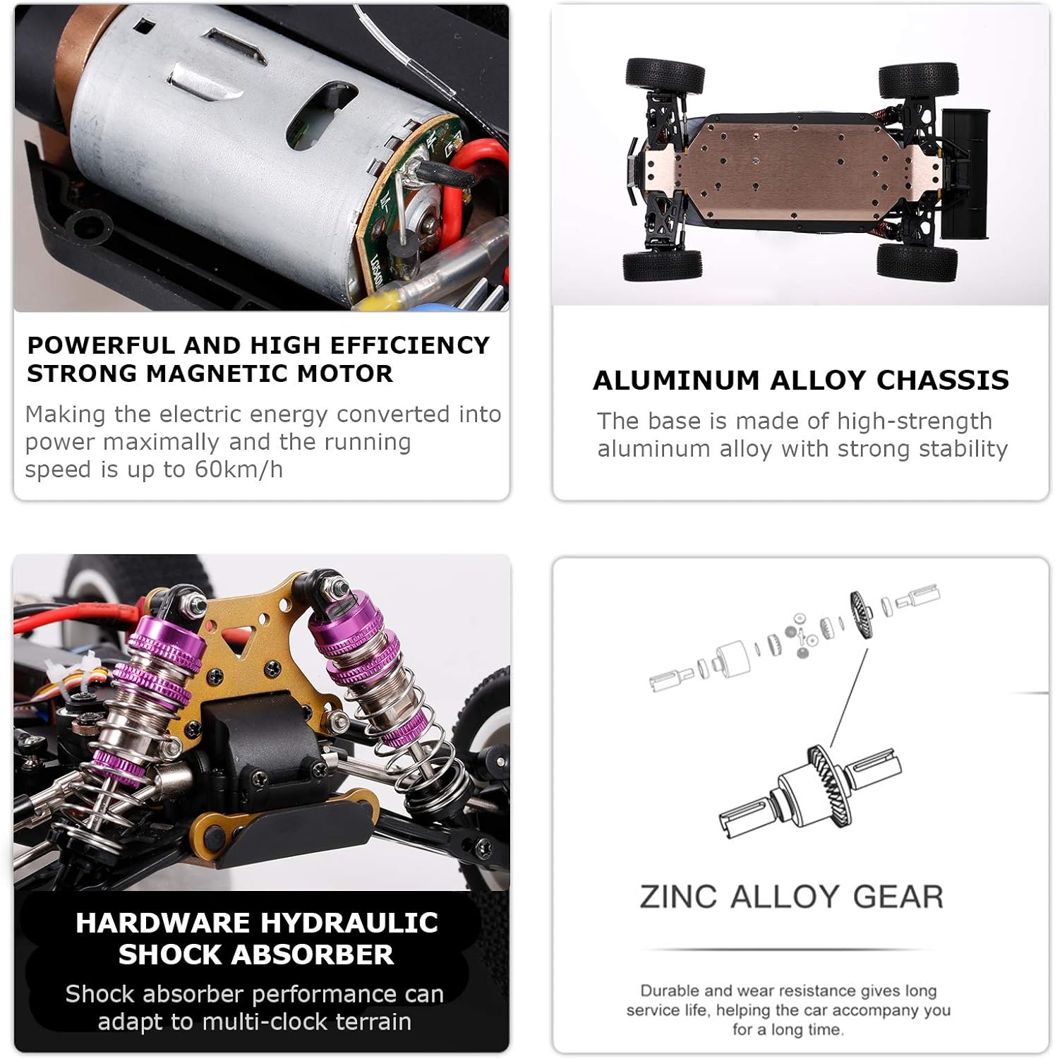 1:12 Racing Off-Road Drift Car RTR, 60km/h - WLY12
