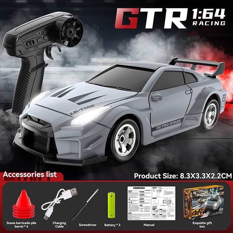 1:64 Desktop Mini NANO-TTR Racing Car