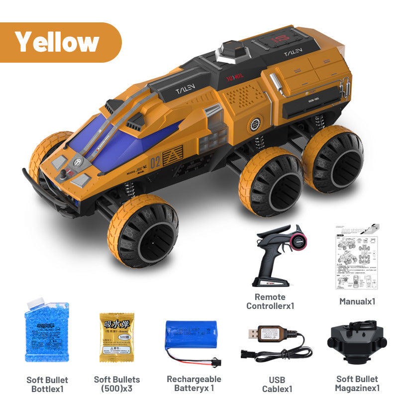 1:12 scale 6WD remote control space roaming car - JJY28