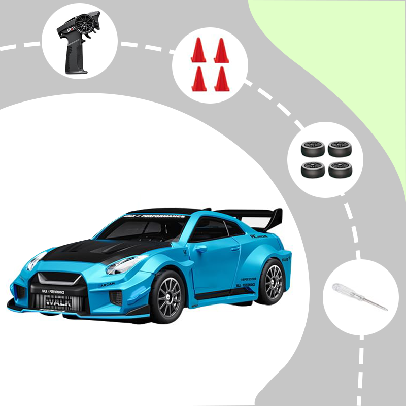 1:43 20KM/H High Speed Remote Control Racing Car