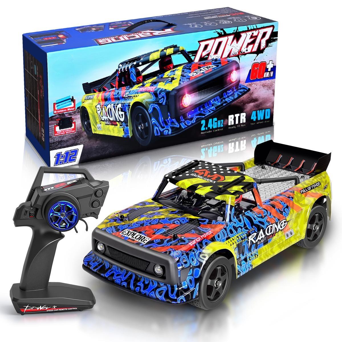 1/12 2.4G Brushless Motor Remote Control High-Speed Car 60 km/h - WLY13