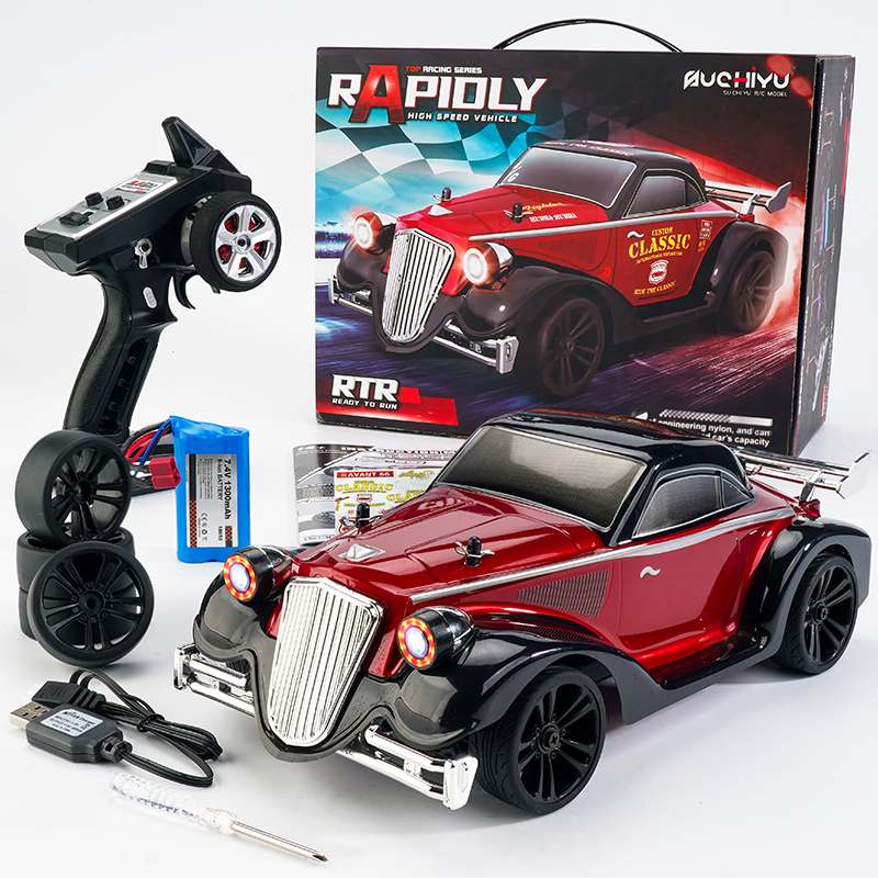 1/16 scale remote-controlled drifting retro classic car, 35 km/h - JJY21