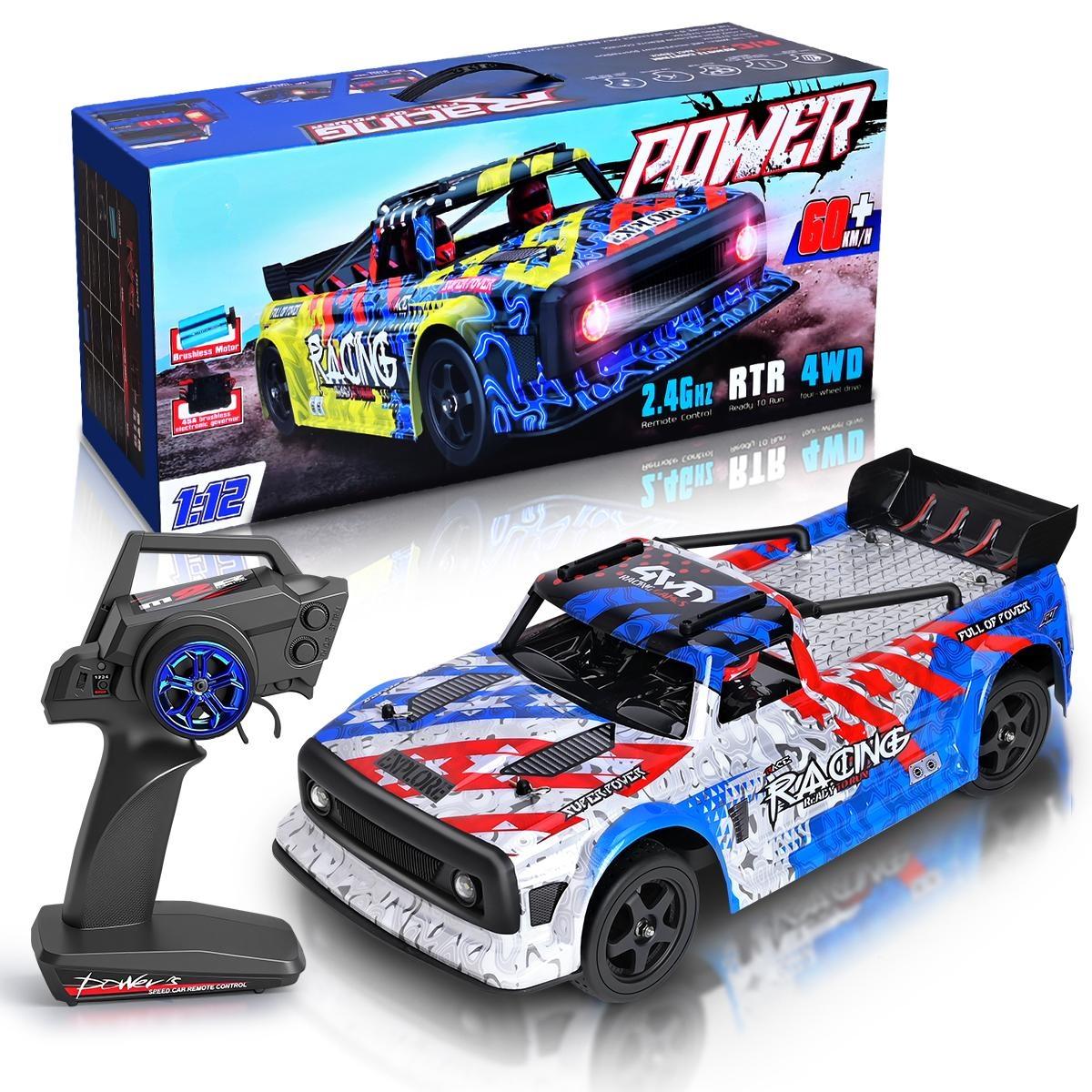 1/12 2.4G Brushless Motor Remote Control High-Speed Car 60 km/h - WLY13