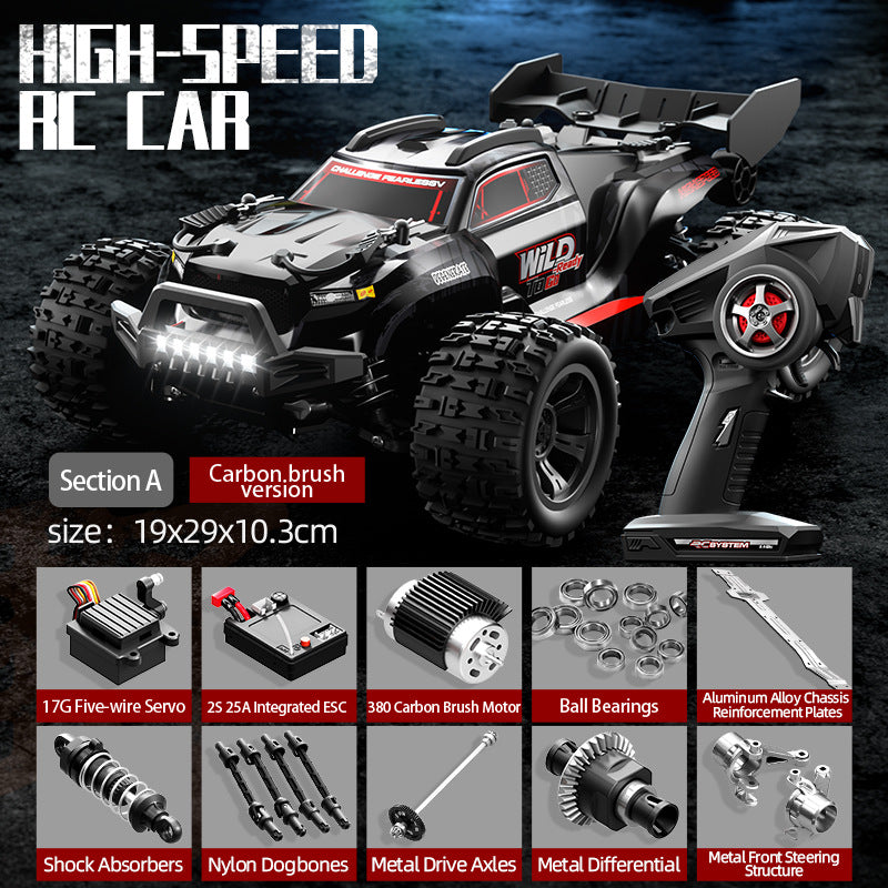 1:18 scale all-terrain electric climbing vehicle, 28 km/h - JJY30