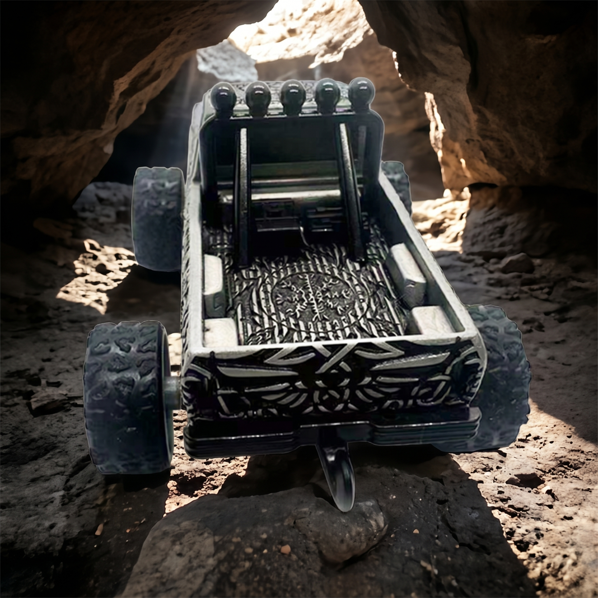 1/64 Scale Viking Figure Alloy RC Vehicle - TC02