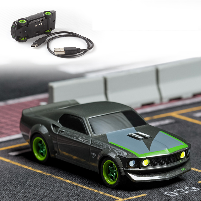 1/64 Desktop Mini Mustang NANO-TTR Racing Car