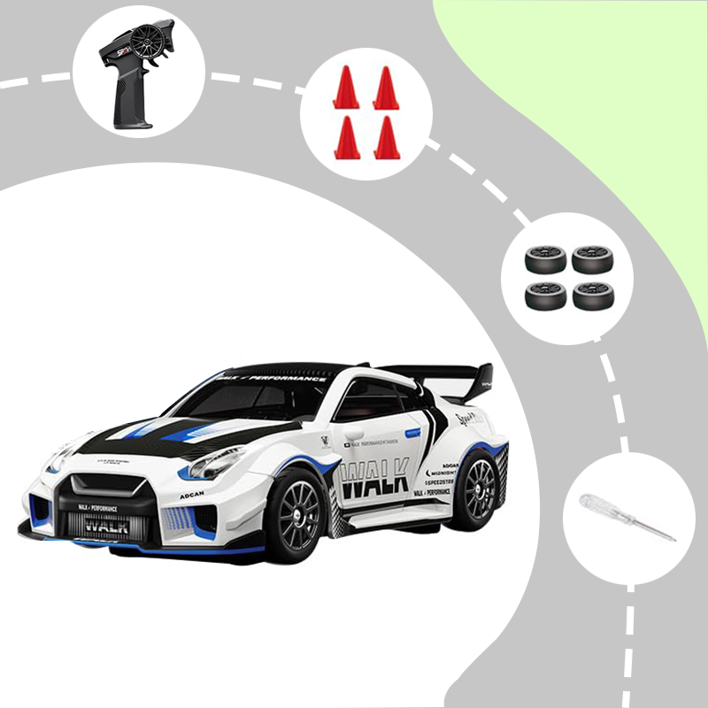 1:43 20KM/H High Speed Remote Control Racing Car