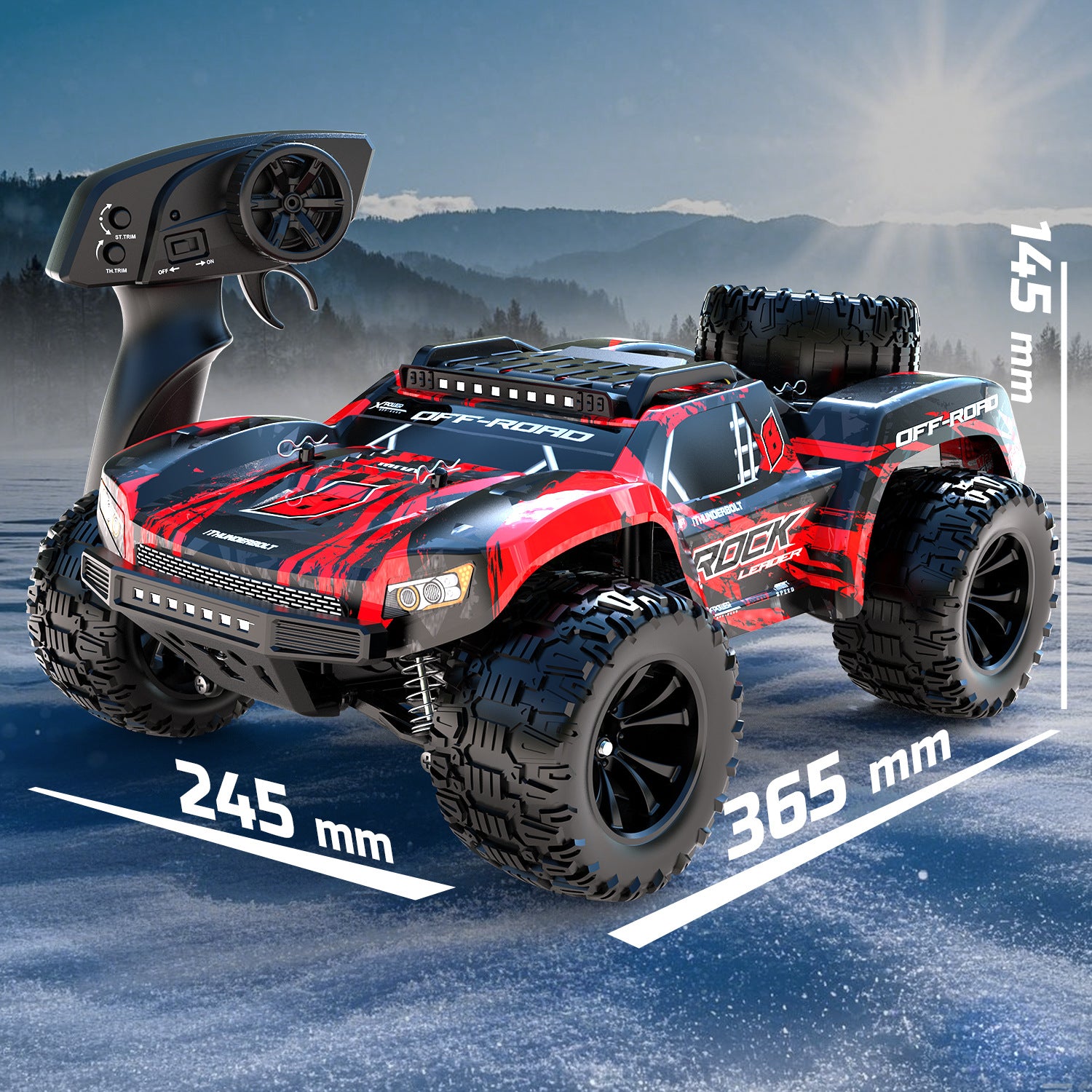 1/14 Scale 4WD Professional Adult Model High-Speed Off-Road Vehicle - YN01