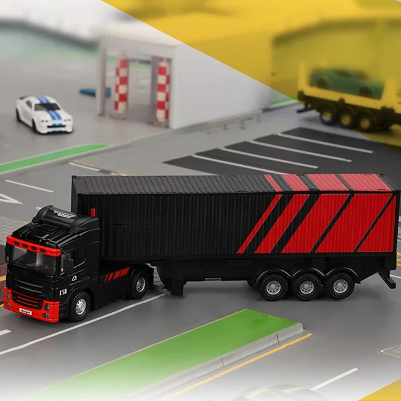 1:76 Remote Control Semi-Trailer Truck P81 10-Channel - TCY12