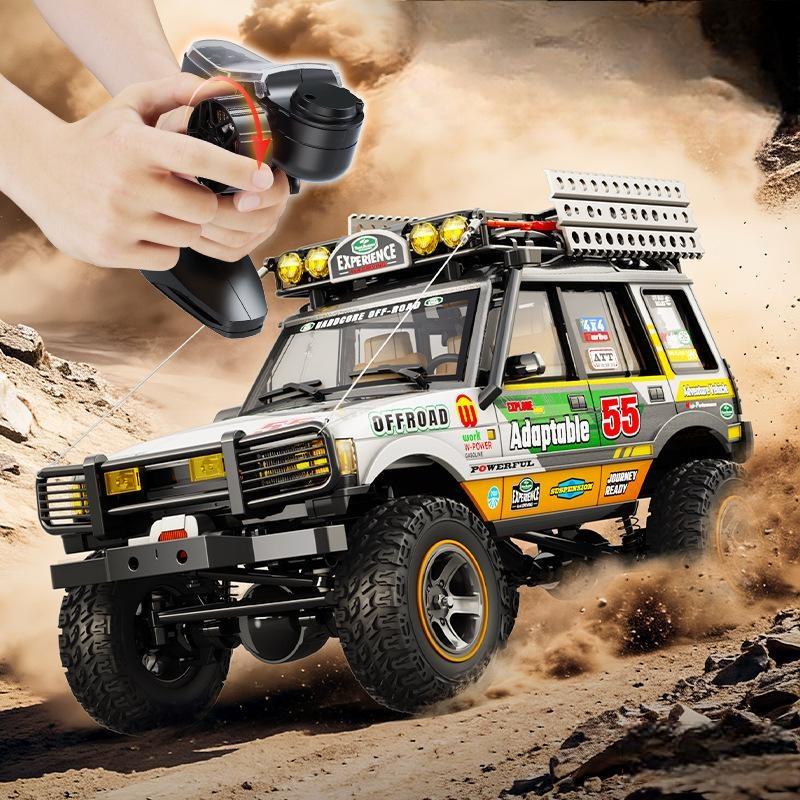 1/18 Simulated Constant Speed Four-Wheel Drive Off-Road Crawler - JX01