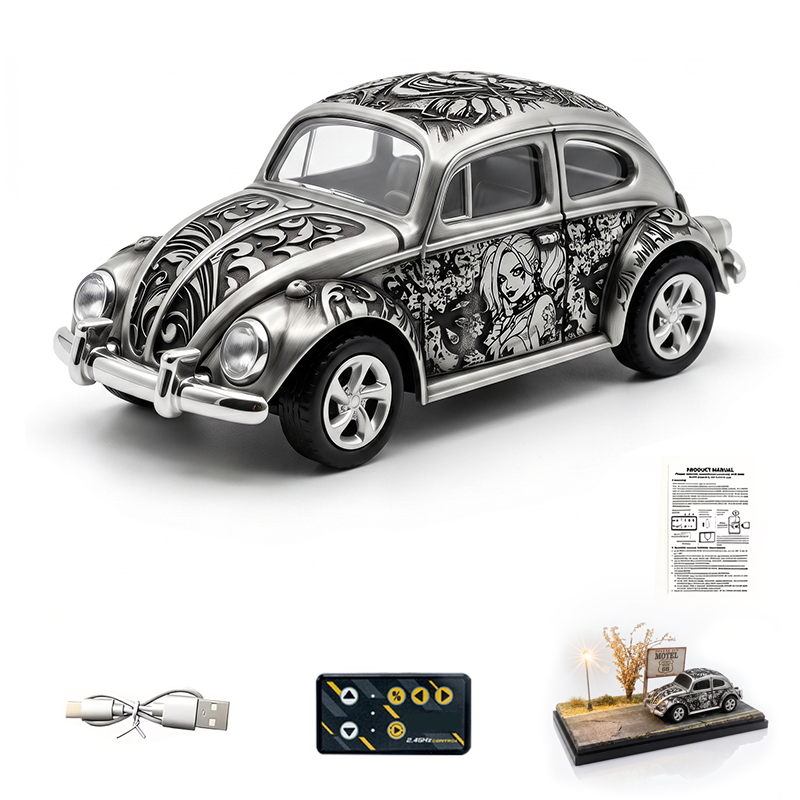 1/64 Beetle "Joker" Finely Sculpted Alloy RC Car-T05