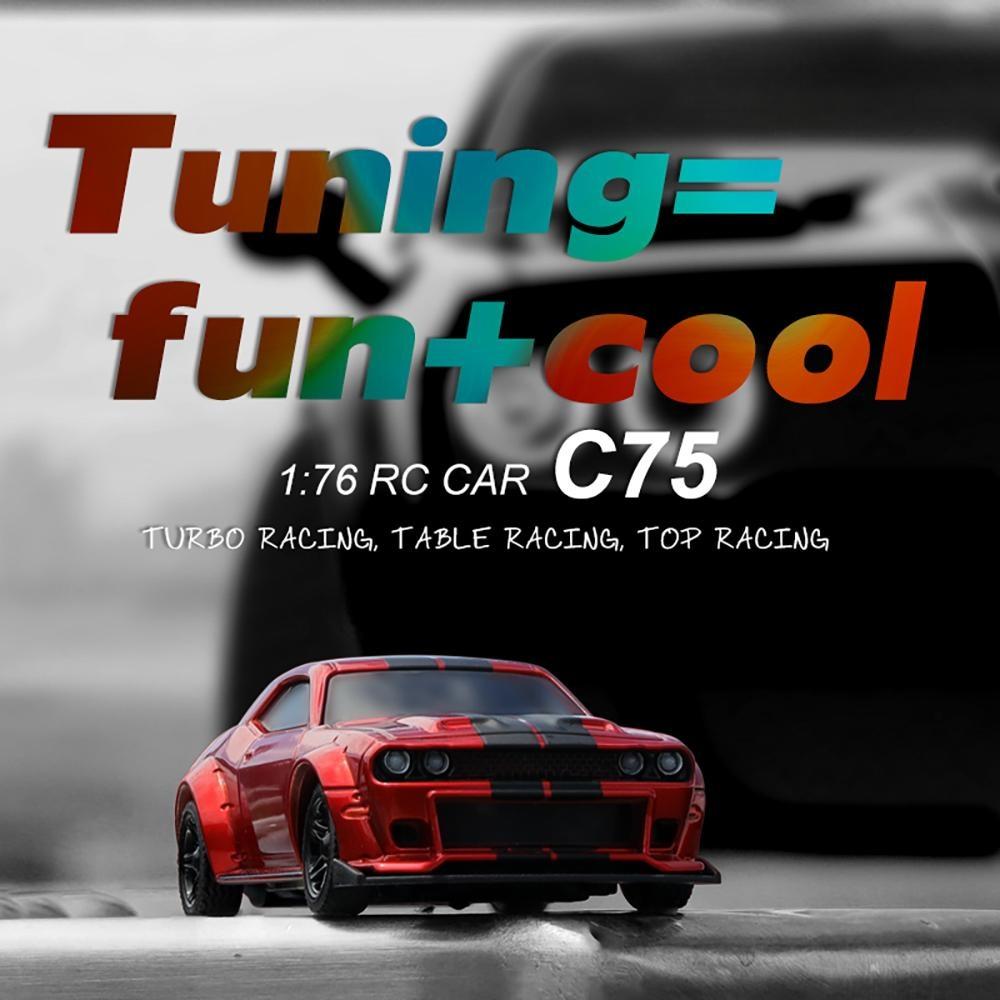 1:76 Professional Road Remote Control Car - TCY11