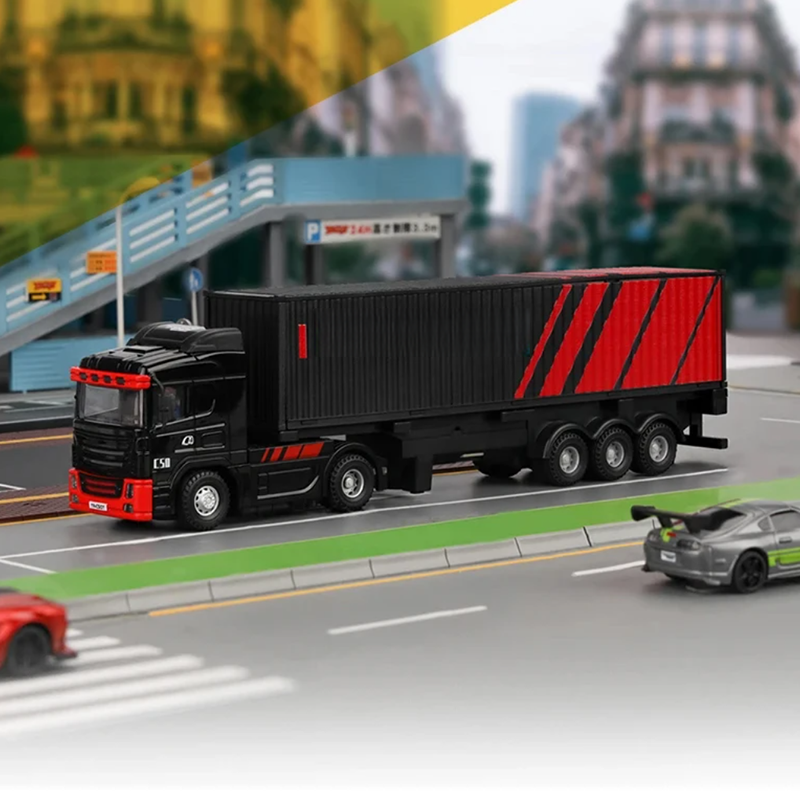 1:76 Remote Control Semi-Trailer Truck P81 10-Channel - TCY12