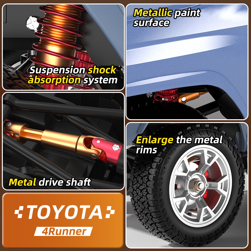 1/18 11.1-inch Remote Control Toyota Off-Road Vehicle Crawler - JJY8