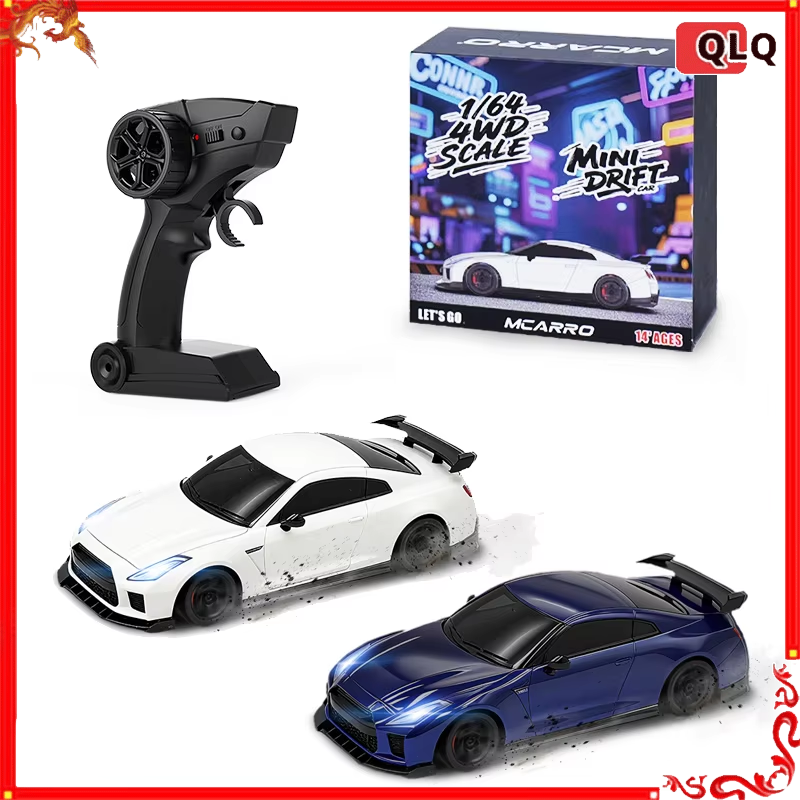 1/64 Scale Continuously Variable Transmission 4WD Desktop Drift Racing Car - MC061
