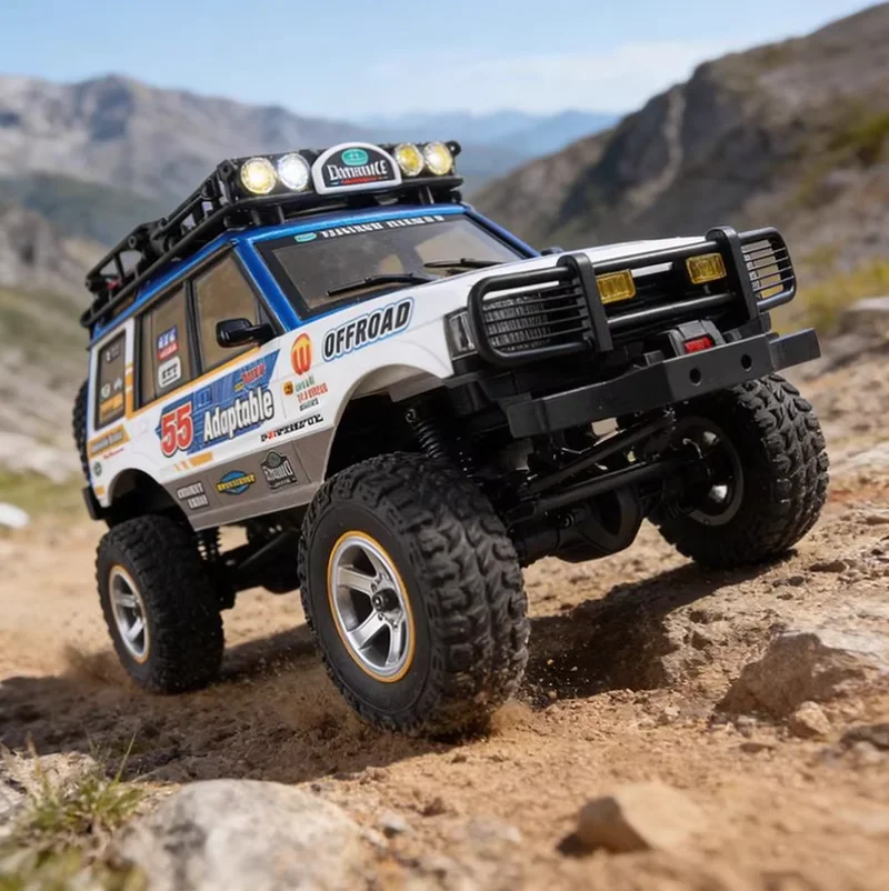 1/18 Simulated Constant Speed Four-Wheel Drive Off-Road Crawler - JX01