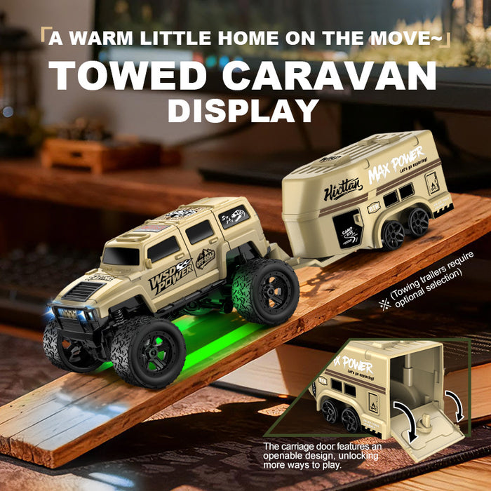 Scale Desktop Engine 1/64 scale mini desktop crawler car - M1