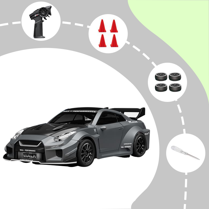 1:43 20KM/H High Speed Remote Control Racing Car