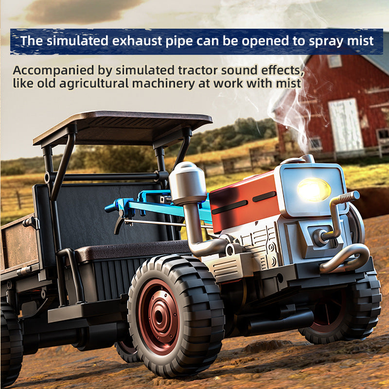 1/18 scale full-scale simulated tractor crawler - JJY40