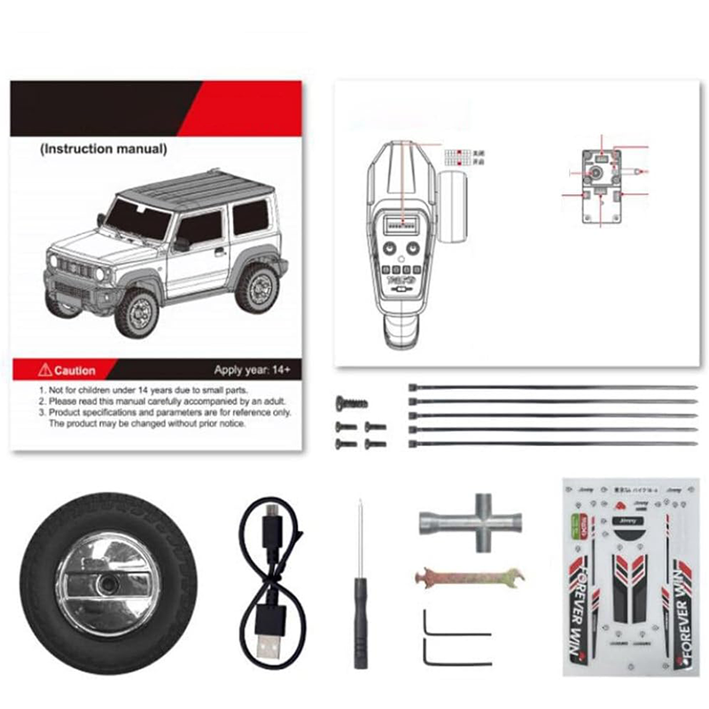 1/16 scale 2.4GHz Suzuki 4WD off-road tracked vehicle - SGY20