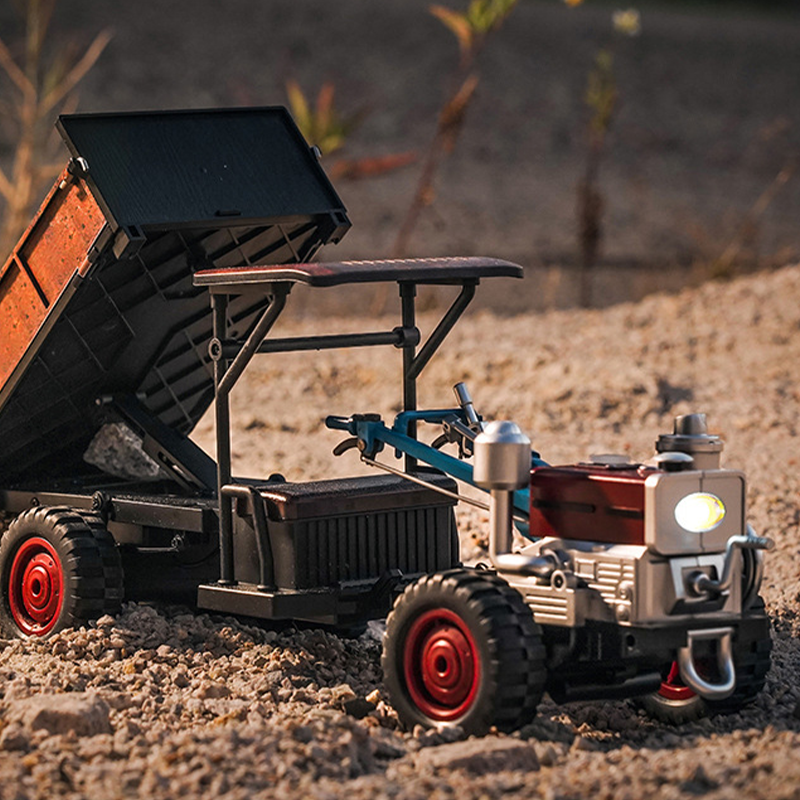 1/18 scale full-scale simulated tractor crawler - JJY40