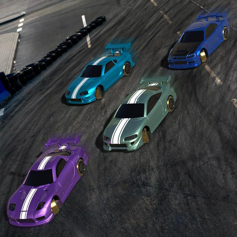 1:76 Drift Gyroscope Road Bike - TCY10