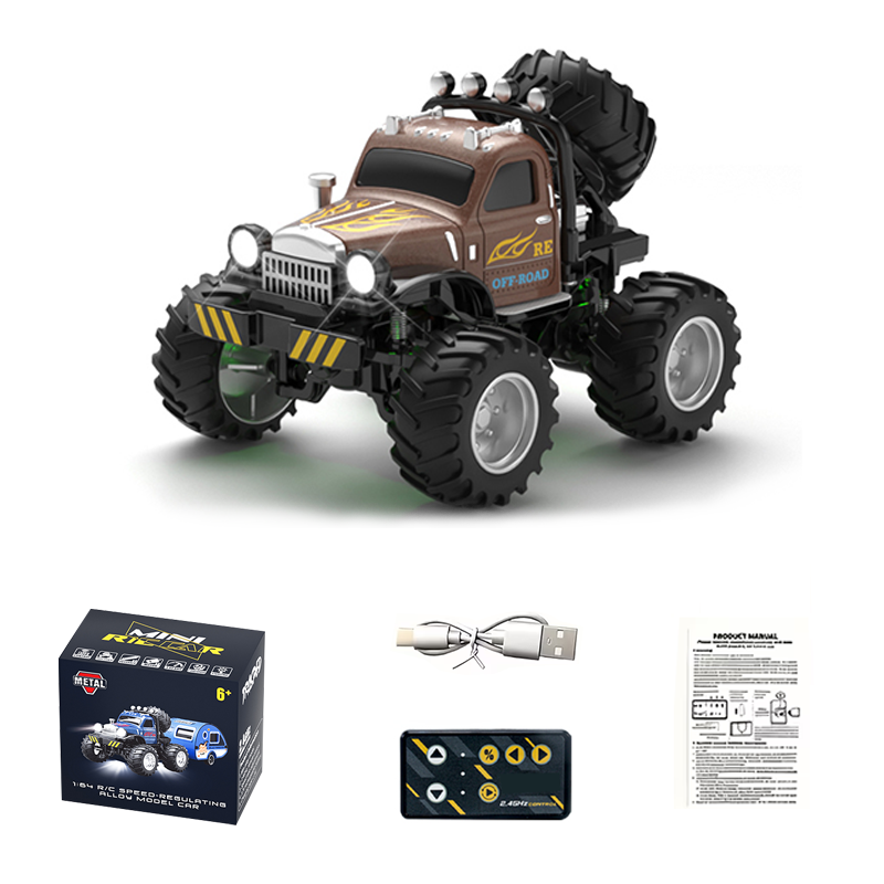New 1:64 Alloy Remote Control Mini Car - JJY39
