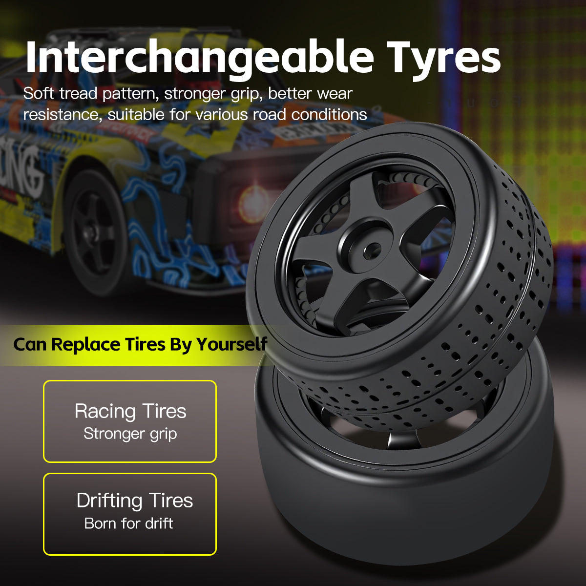 1/12 2.4G Brushless Motor Remote Control High-Speed Car 60 km/h - WLY13