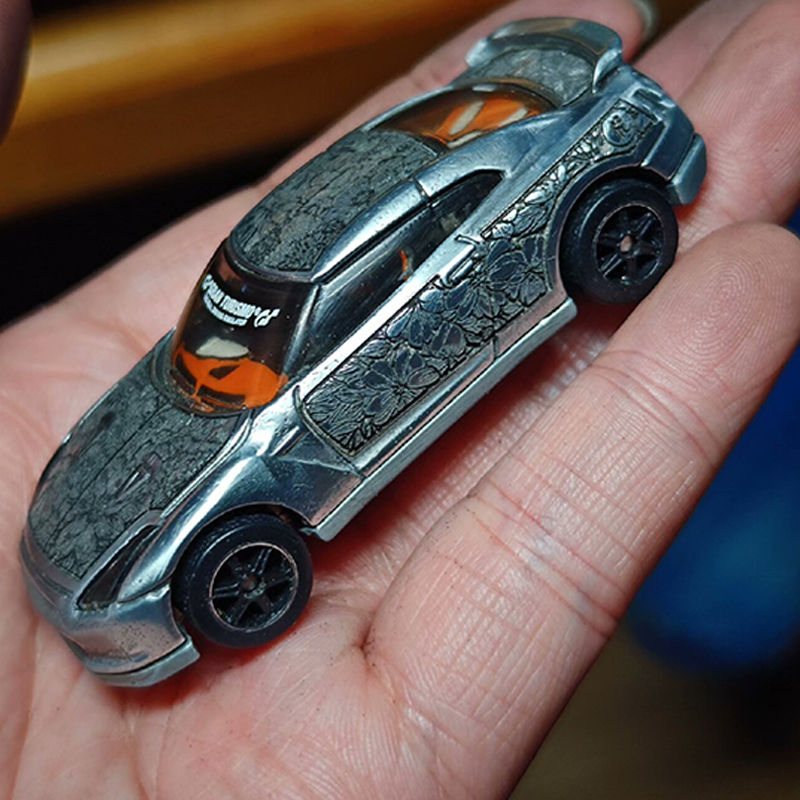 1:64 gtr r35 summer flowers Car Model - YT8