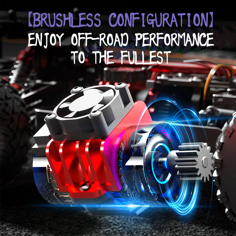 1:10 High-Speed Trophy Off-Road Brushless Short-Distance Monster Truck-JJY2