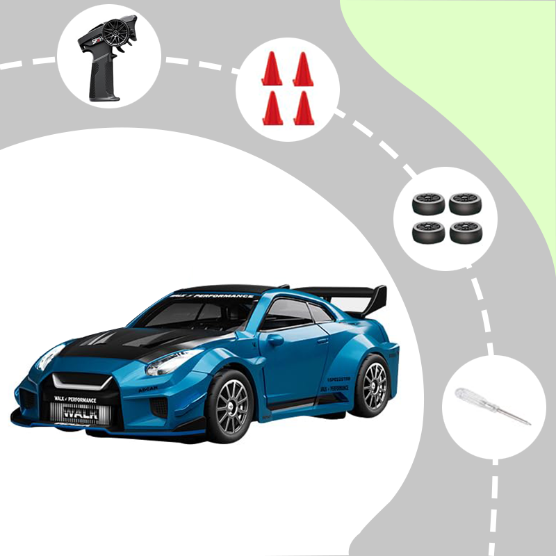 1:43 20KM/H High Speed Remote Control Racing Car