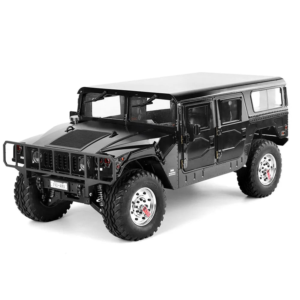 1/10 Scale 16-Channel Metal Chassis Hummer RC Crawler - HGR01