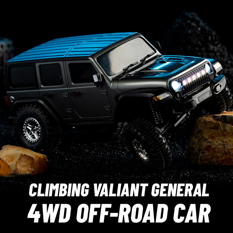 1:18 Jeep Wrangler 4WD All-Terrain LED Off-Road Crawler - JJY11