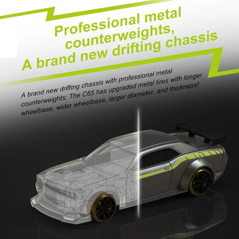 1:76 Professional-Grade Drift Car - TCY65