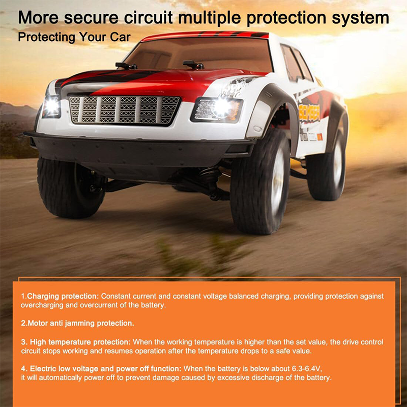 1/12 scale 2.4G 4WD remote control truck - SGY27