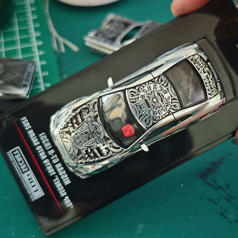 1:64 GTR R35 TOP SECRET Car Model - YT11