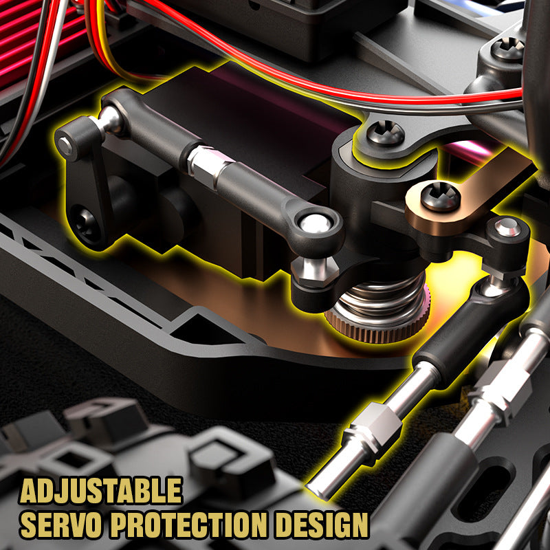 1:12 Alloy Brushless 4WD High-Speed Crawler Off-Road Vehicle-JJY3