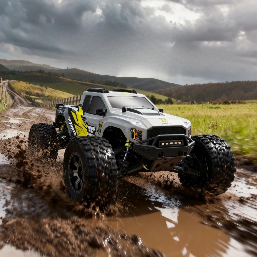 1/10 scale carbon fiber brushless off-road monster truck - LLN03