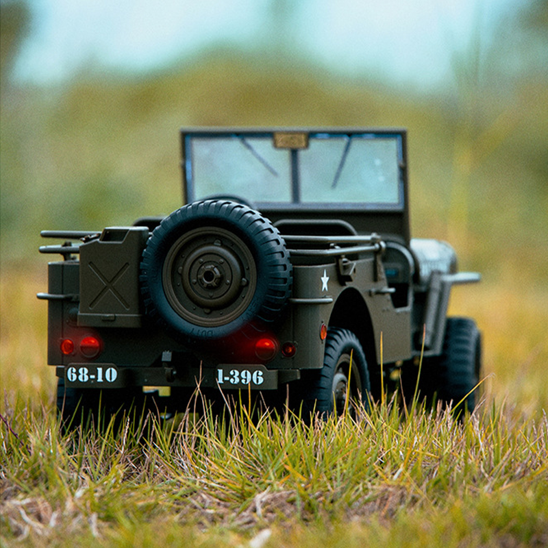 1/10 scale Willys military rock climbing remote control truck-JJY37