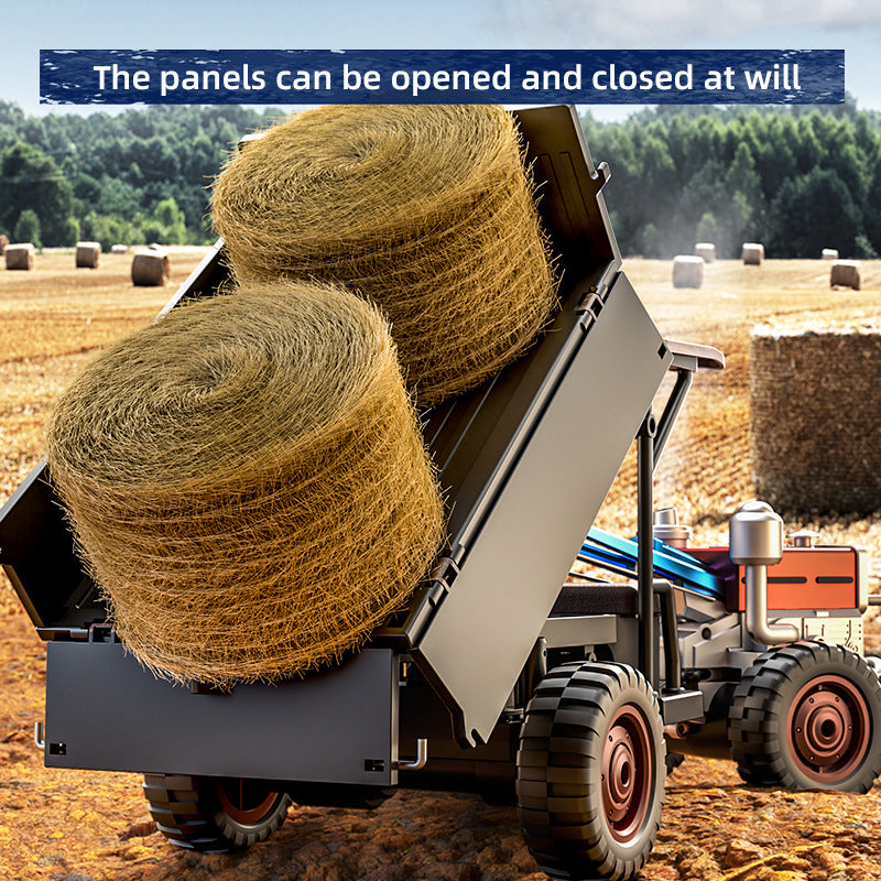 1/18 scale full-scale simulated tractor crawler - JJY40