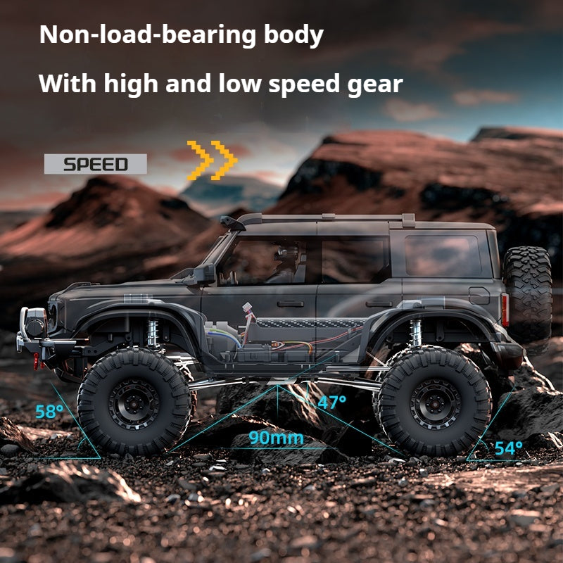 1/10 scale winch metal driveshaft remote control climbing car - SGY8