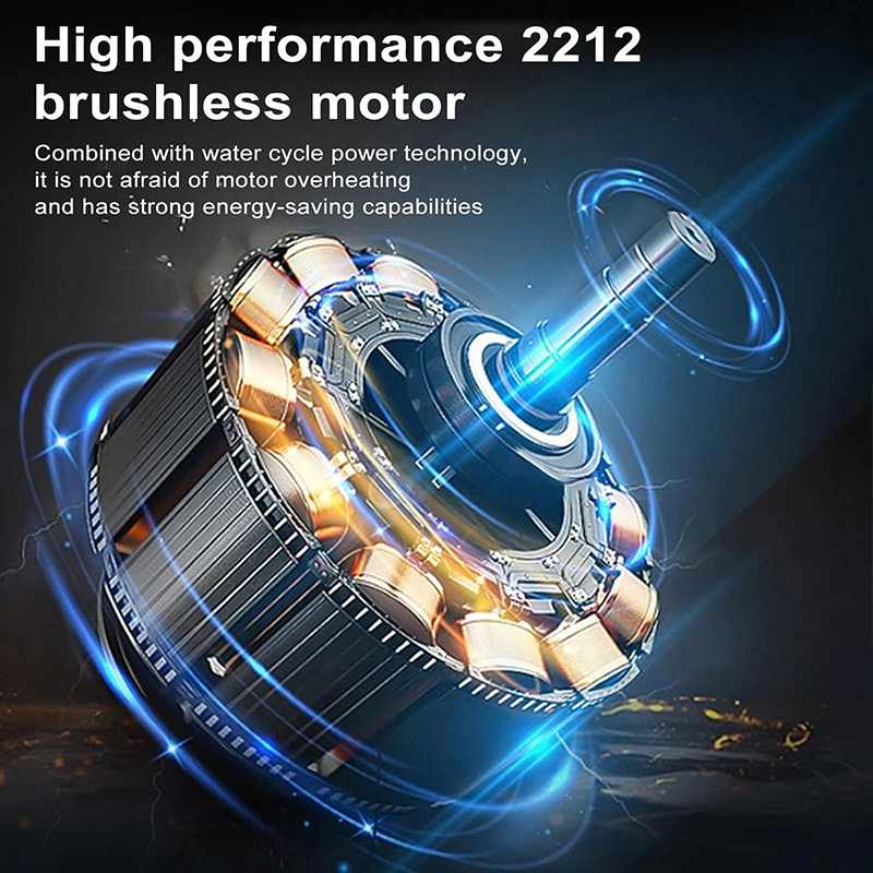 2.4GHz brushless turbojet speedboat, 30km/h